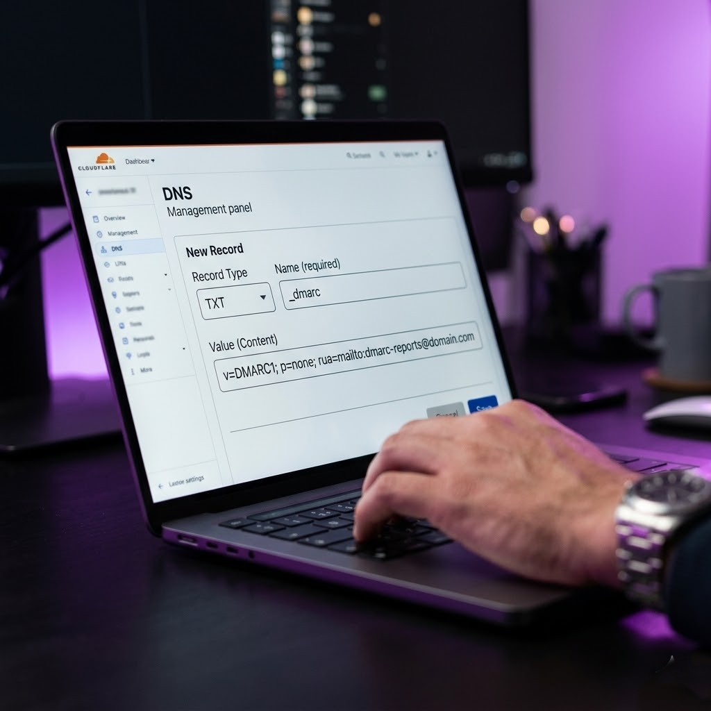 Publish Your DMARC TXT Record